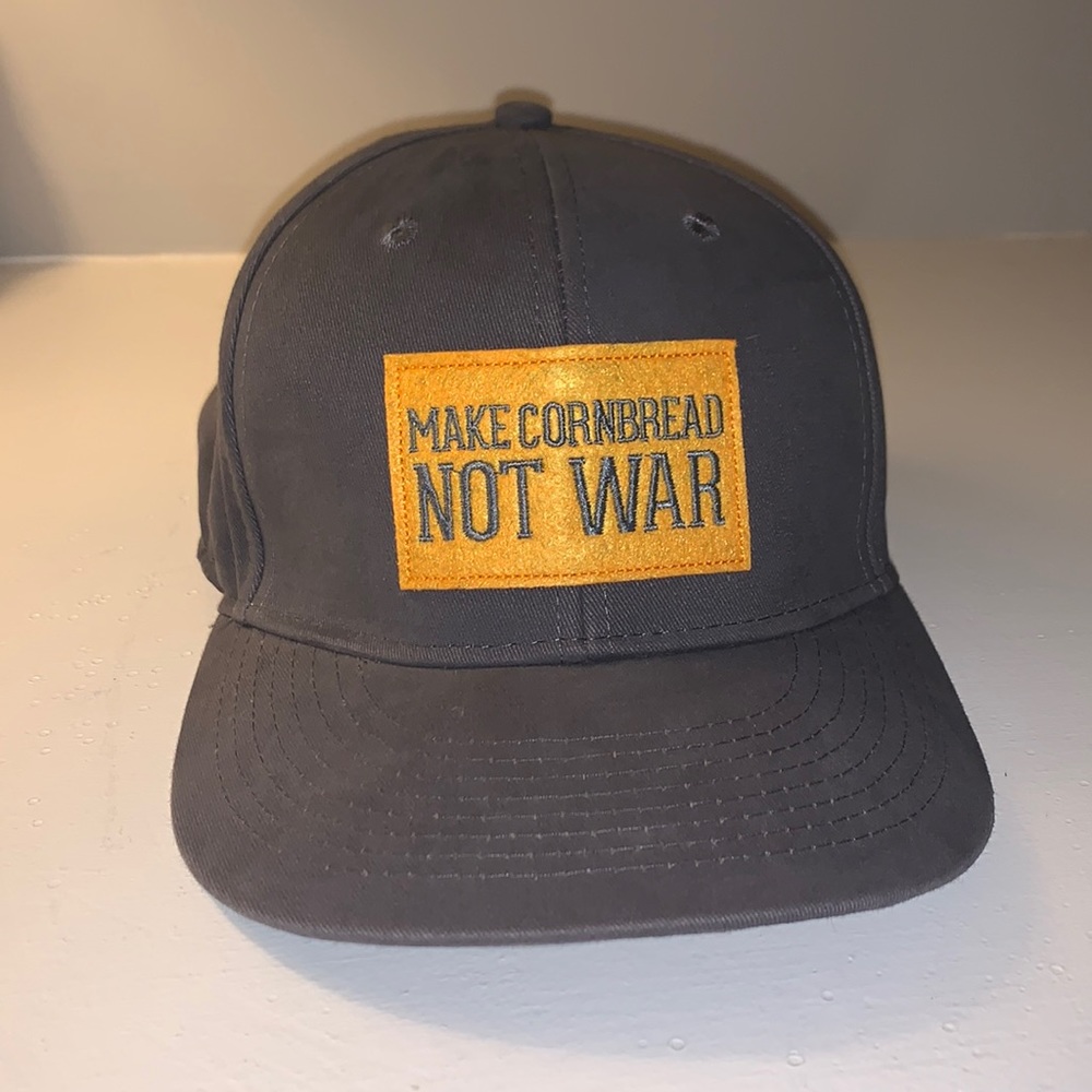 Billy Reid Make Cornbread Not War Hat L/XL
